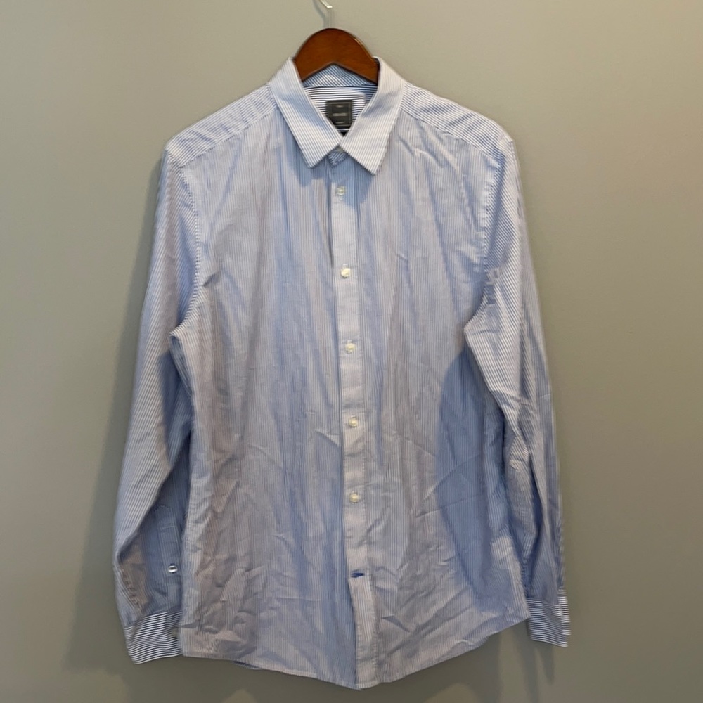 Men’s Slim Fit dress Shirt Size Large by GAP